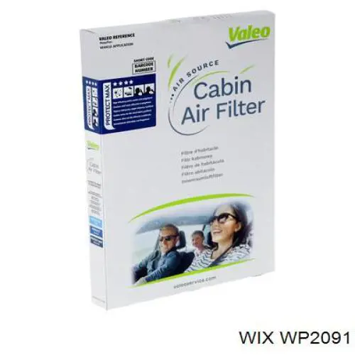Купить WP2091 WIX Фильтр салона угольный