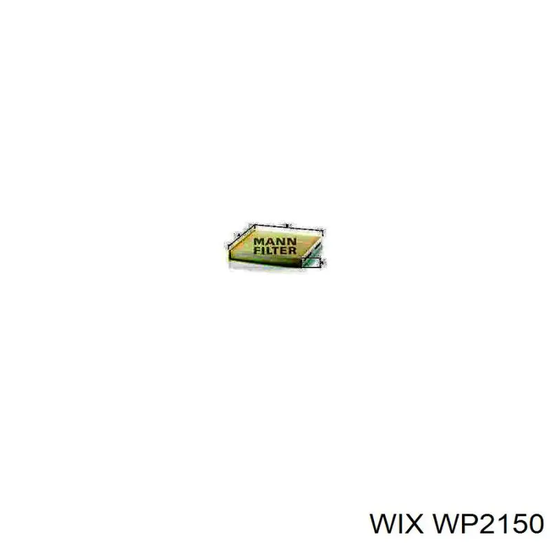 WP2150 WIX filtro de salão