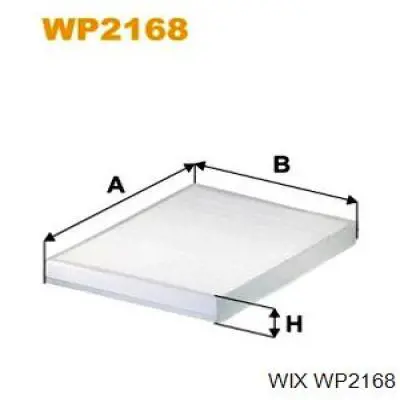 WP2168 WIX filtro de salão