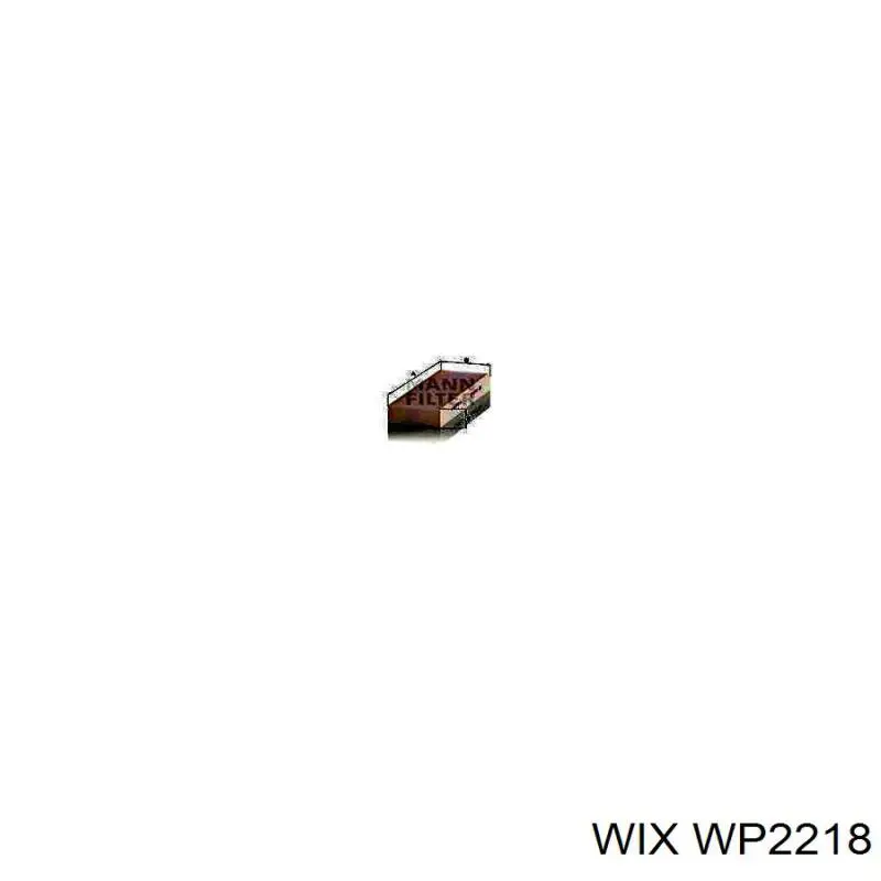 WP2218 WIX filtro de salão