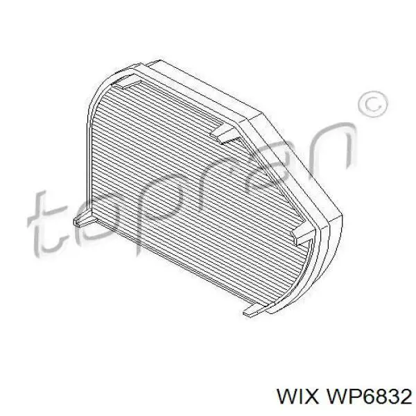 Купить WP6832 WIX Фильтр салона угольный