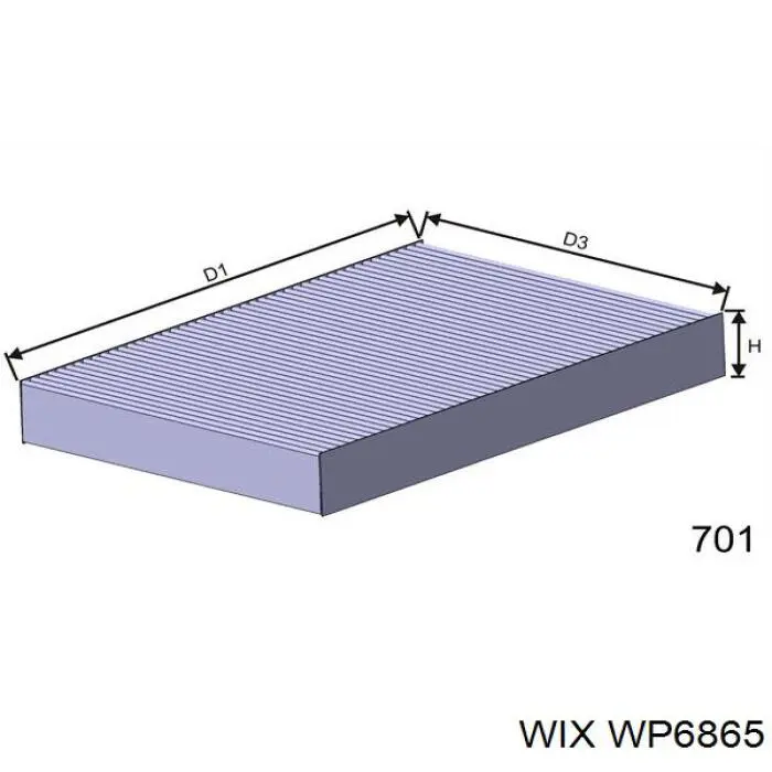 WP6865 WIX