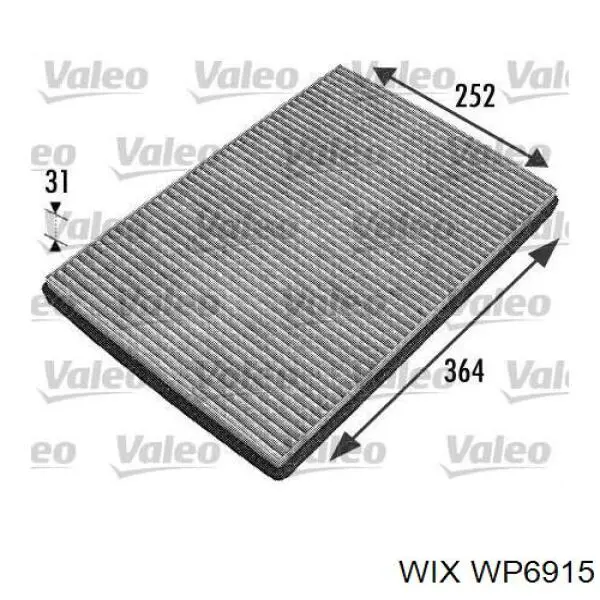 Воздушный фильтр салона WIX WP6915