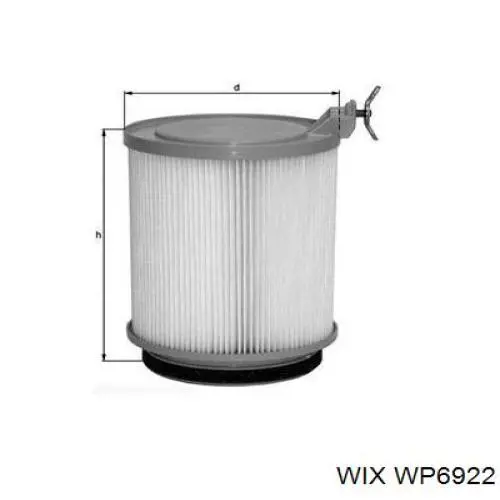 Купить WP6922 WIX Фильтр салона угольный