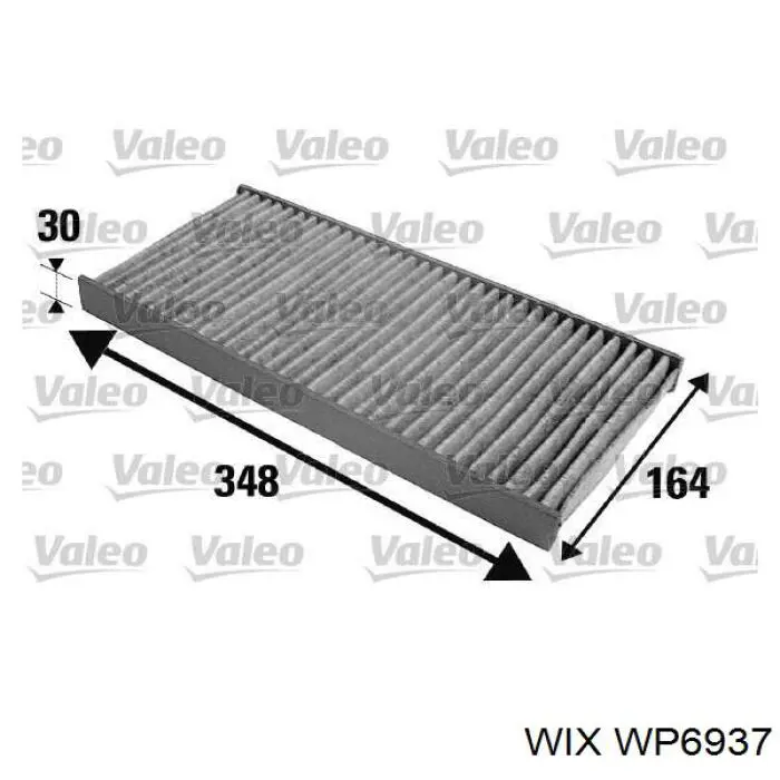 Купить WP6937 WIX Фильтр салона угольный