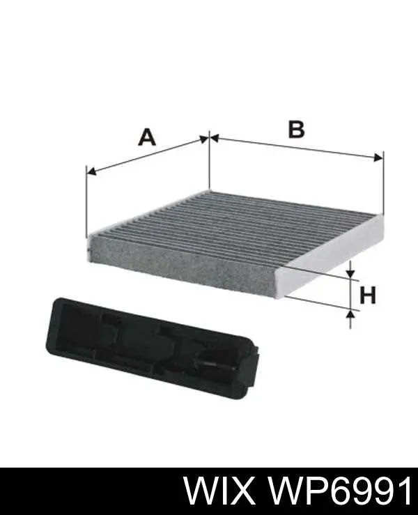 Фильтр воздушный отопителя WIX WP6991 цена, от 9.12 USD