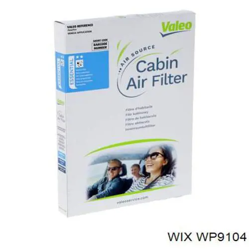 Купить WP9104 WIX Фильтр салона угольный