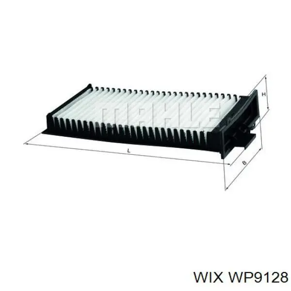 Фильтр салона WP9128 WIX