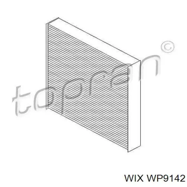 Купить WP9142 WIX Фильтр салона угольный