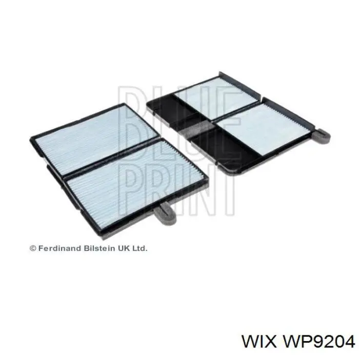 Фильтр воздушный отопителя WIX WP9204 цена, от 10.59 USD