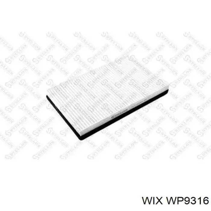 Купить WP9316 WIX Фильтр салона угольный