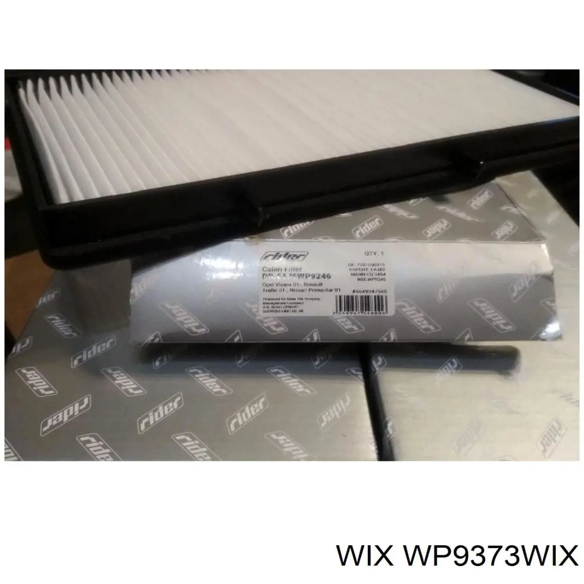WP9373WIX WIX фильтр салона
