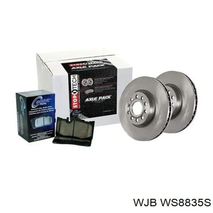 Сальник полуоси заднего моста WJB WS8835S цена, от 6.63 USD