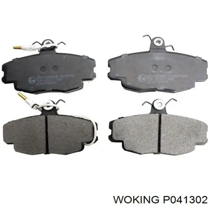 Колодки Woking P041302 цена, от 12.76 USD
