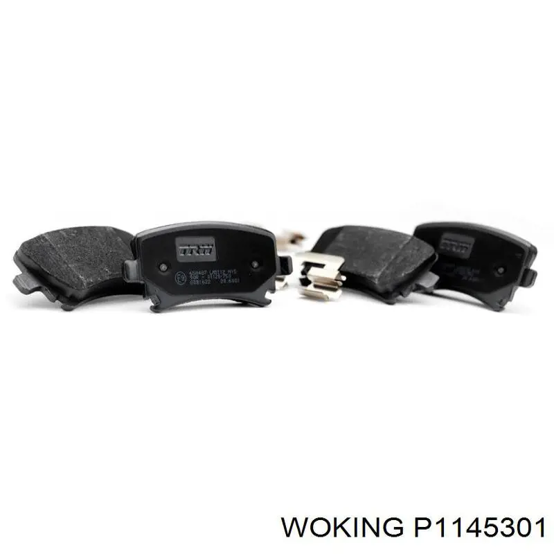 Колодки Woking P1145301 цена, от 48.20 USD
