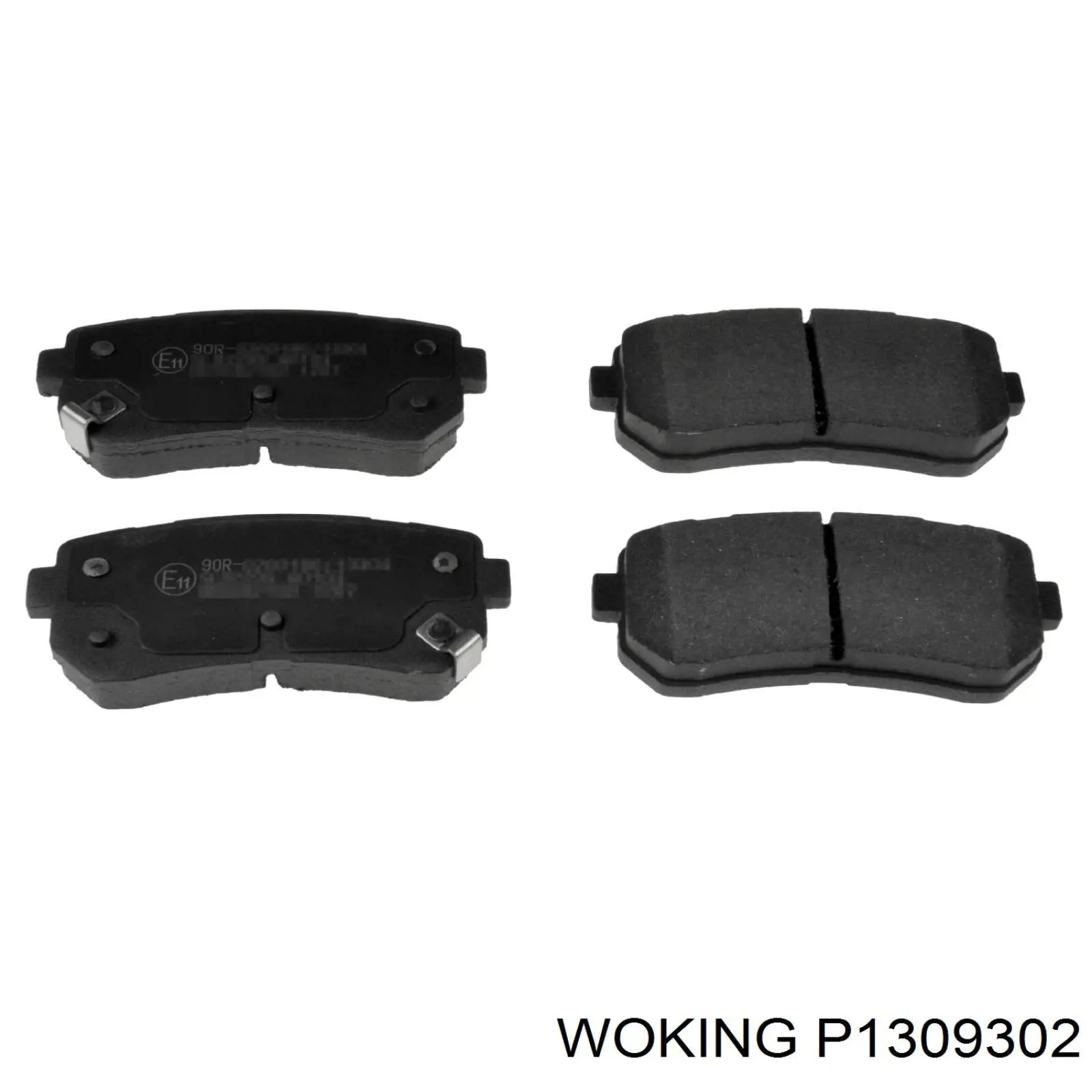 Колодки дисковые  Woking P1309302 цена, от 22.80 USD