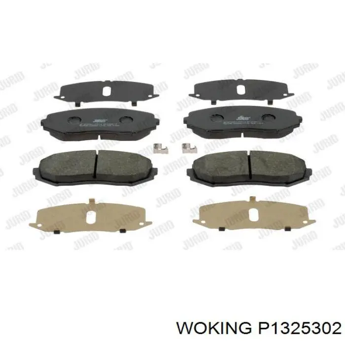 Колодки Woking P1325302 цена, от 21.56 USD