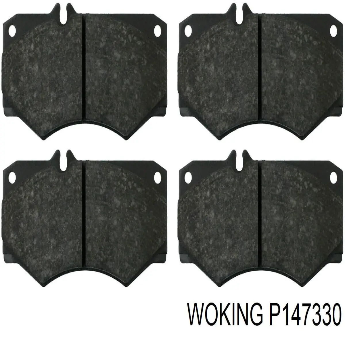 Колодки Woking P147330 цена, от 20.38 USD