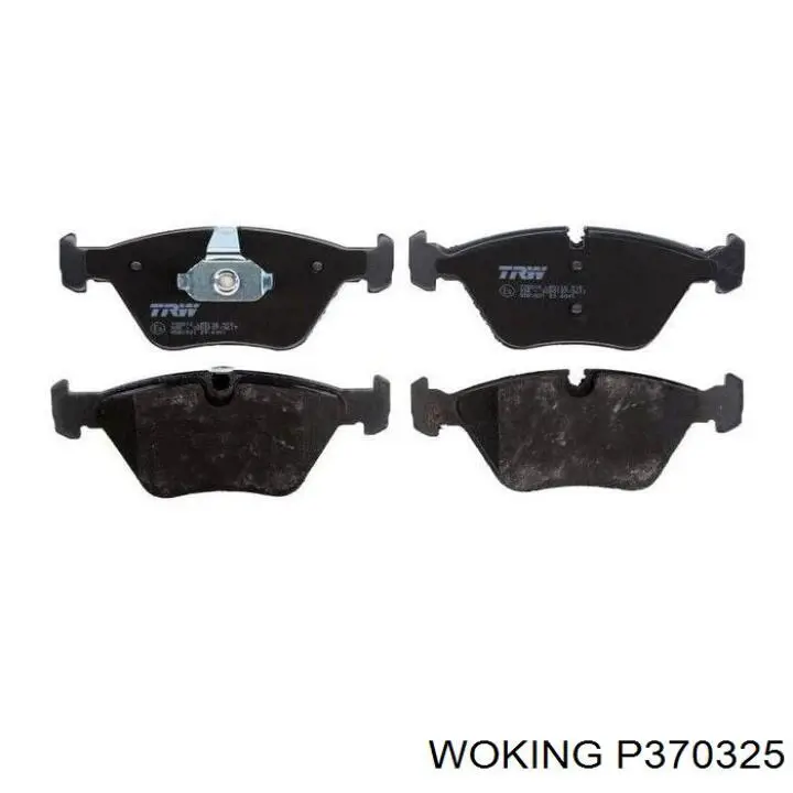 Тормозные колодки Woking P370325