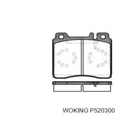 A002420122010 Mercedes Колодки передние