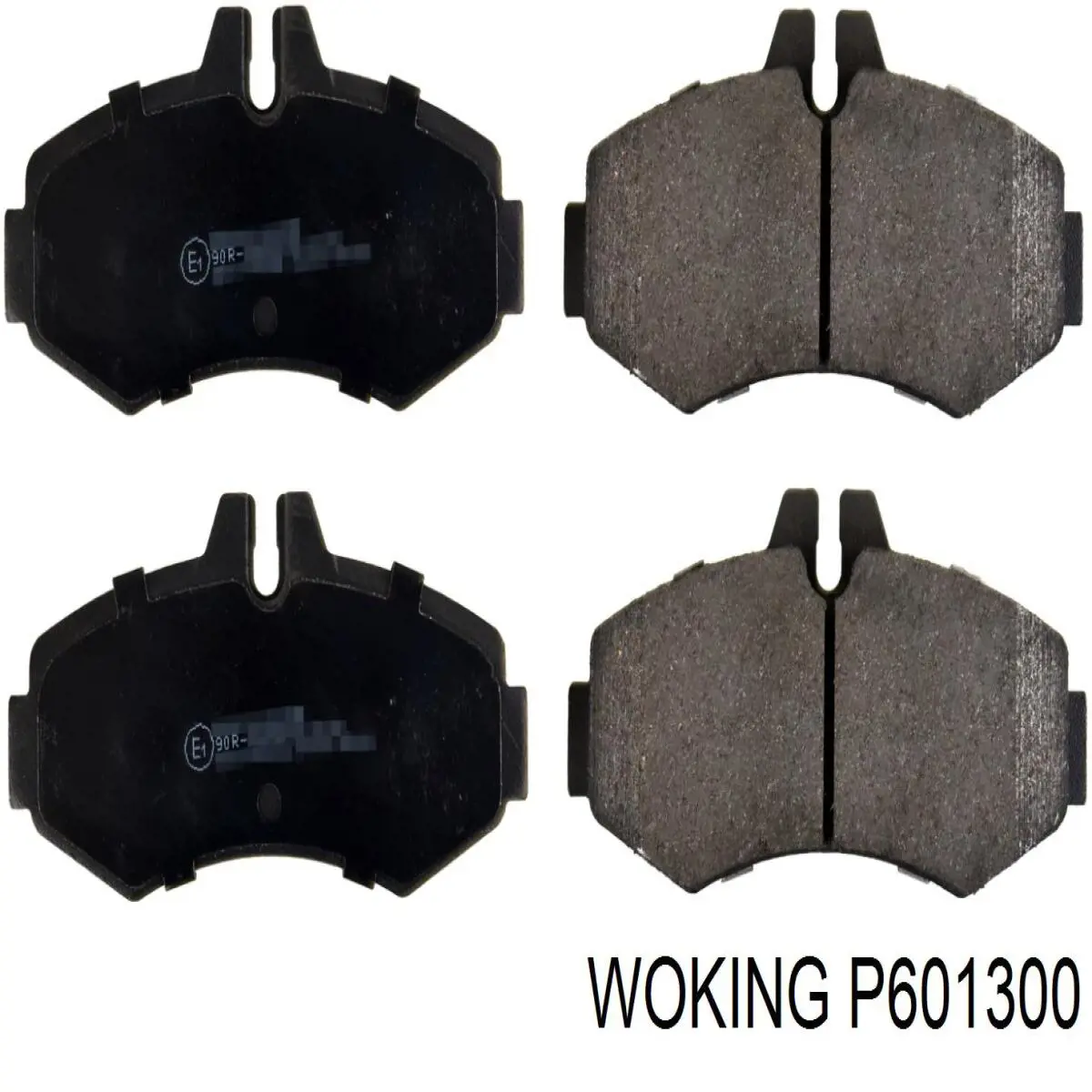 Купить P601300 Woking Колодки тормозные