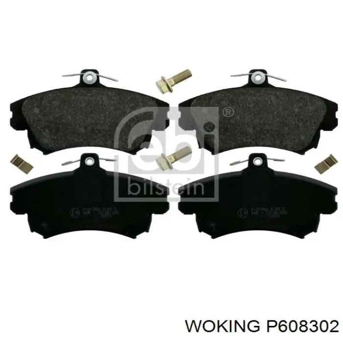 Колодки Woking P608302 цена, от 22.80 USD