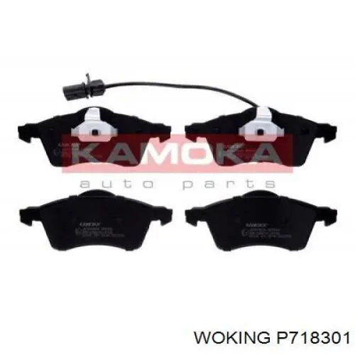 Купить P718301 Woking Колодки тормозные