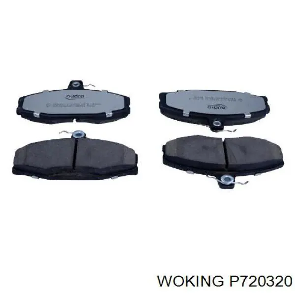 Колодки Woking P720320 цена, от 14.52 USD