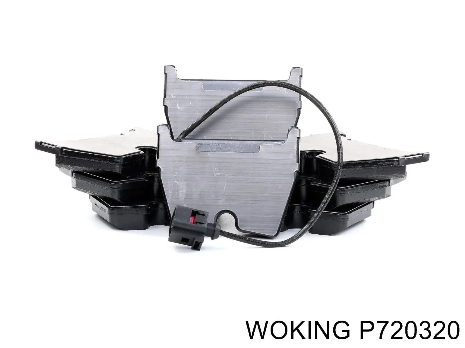 Передние тормозные колодки P720320 Woking