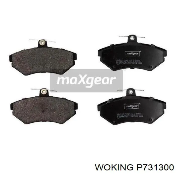 Купить P731300 Woking Колодки тормозные
