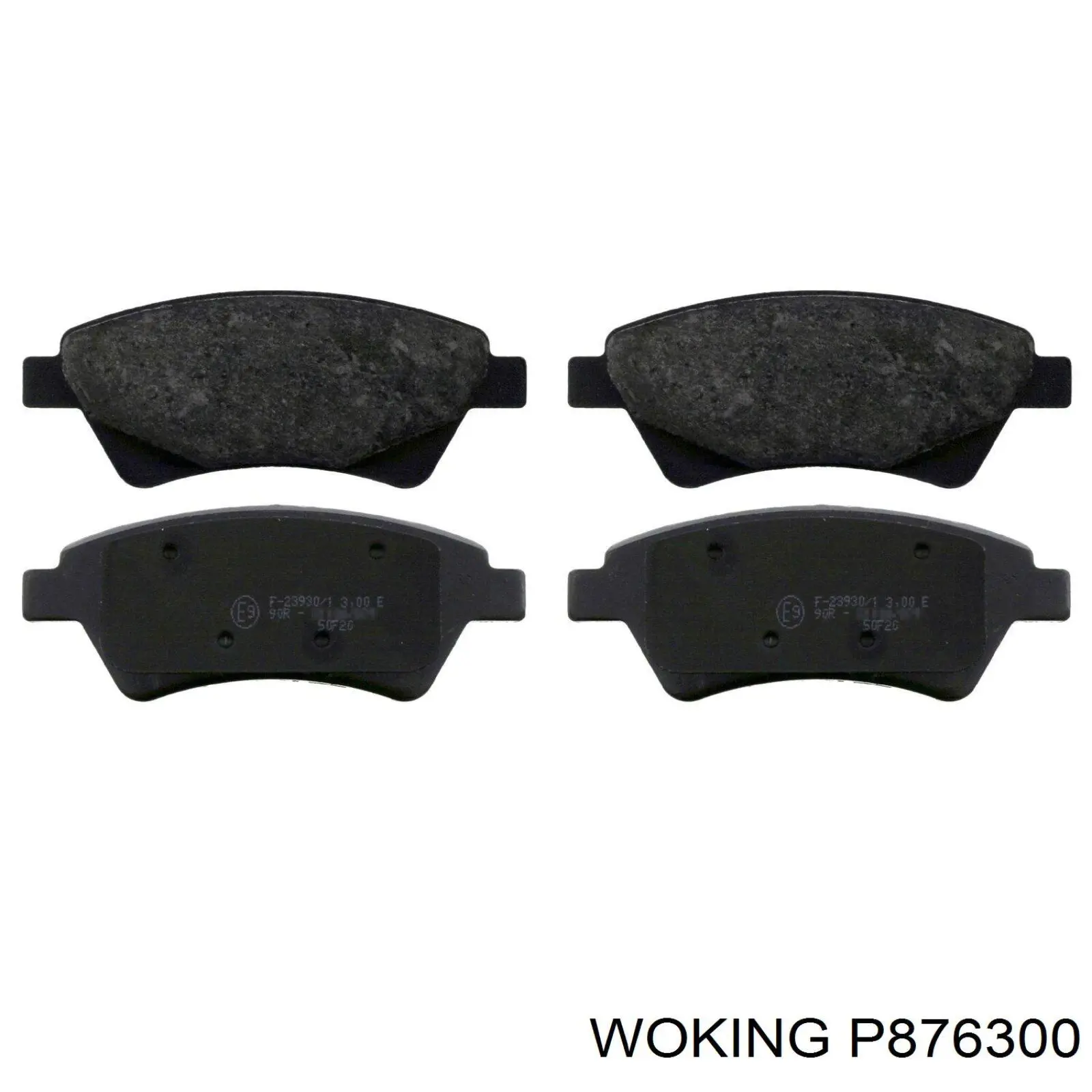 Колодки Woking P876300 цена, от 15.90 USD