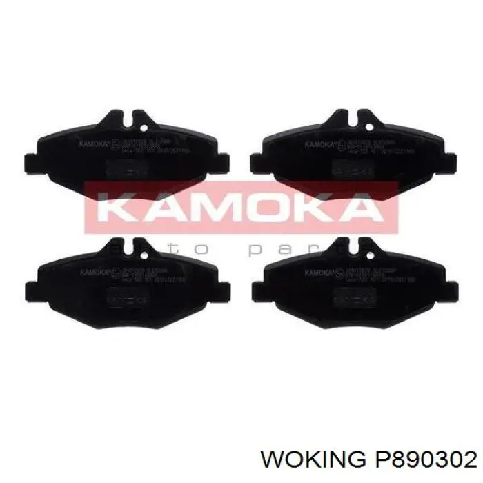 Колодки Woking P890302 цена, от 47.81 USD