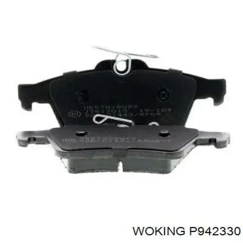 Задние тормозные колодки P942330 Woking