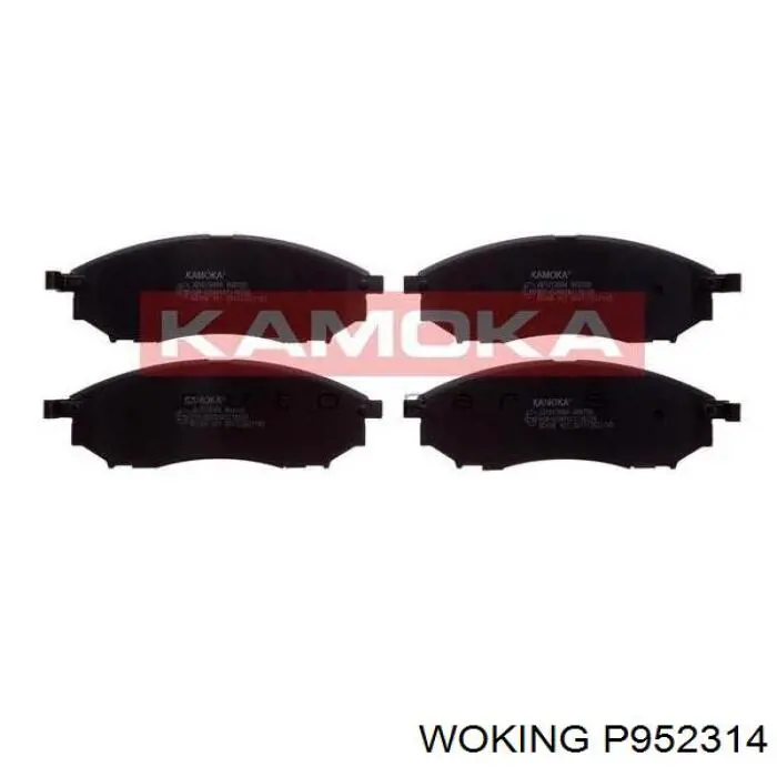 Передние тормозные колодки P952314 Woking