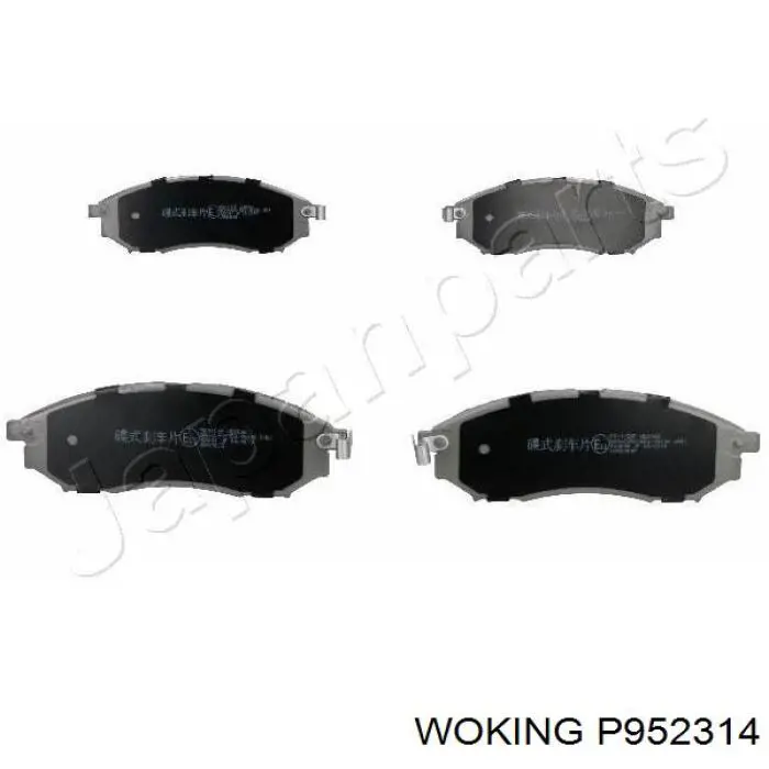 Колодки Woking P952314 цена, от 37.79 USD