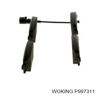 Задние тормозные колодки P997311 Woking