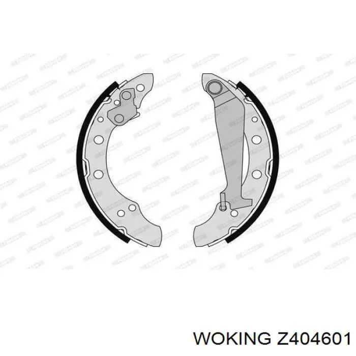 Барабанные колодки Woking Z404601