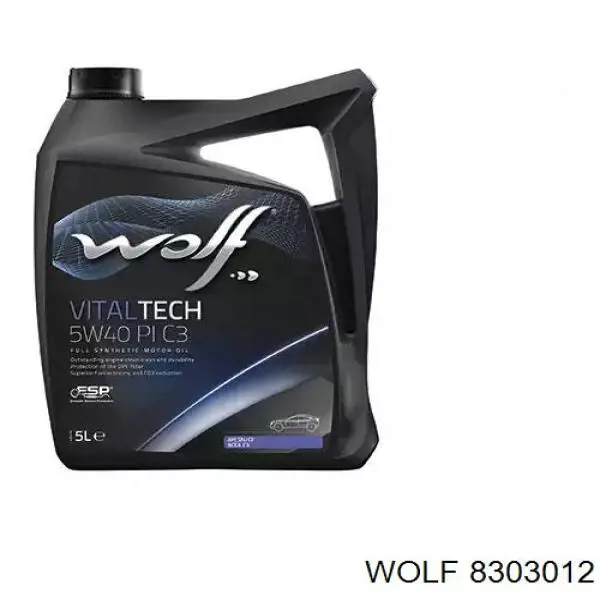 Моторное масло Wolf (8303012)