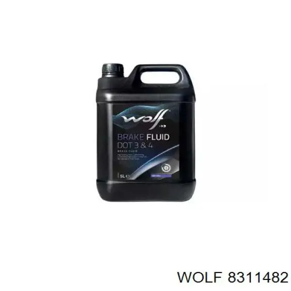 Жидкость тормозная Wolf (8311482)