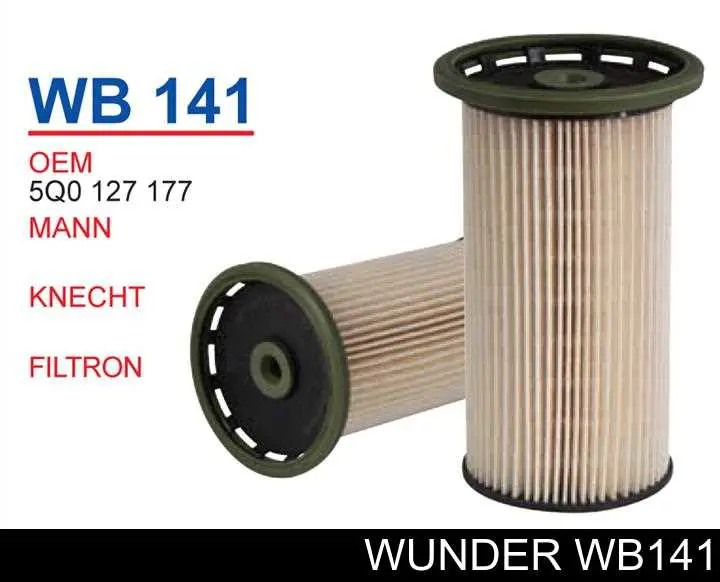 Топливный фильтр WB141 Wunder