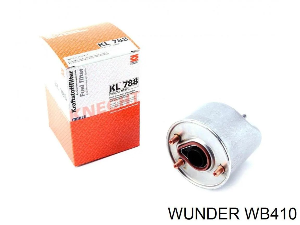 WB 410 Wunder filtro de combustível