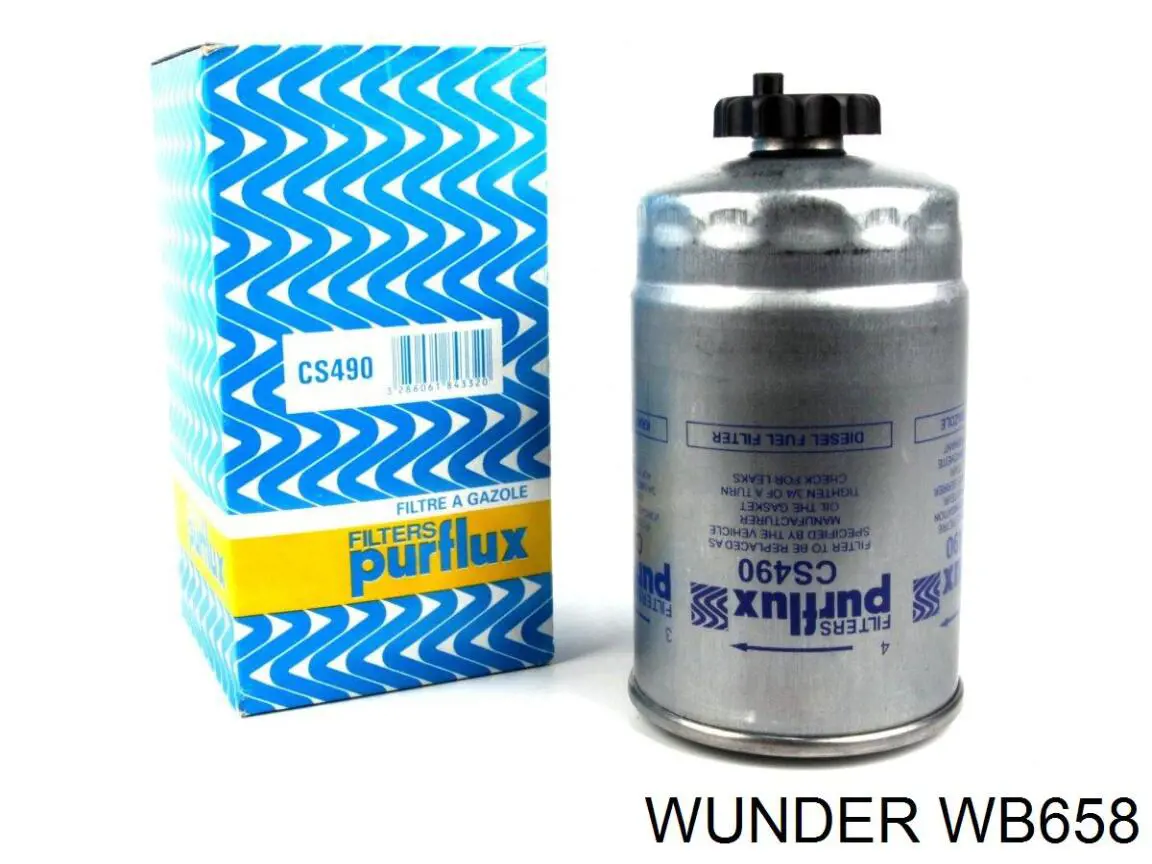 WB658 Wunder Фильтр топлива