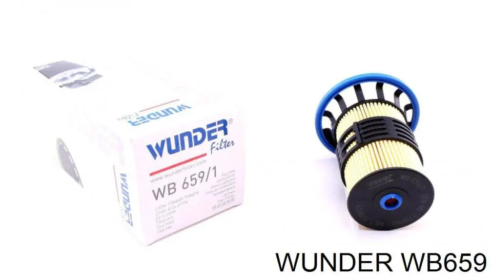 Фільтр паливний WB659 Wunder