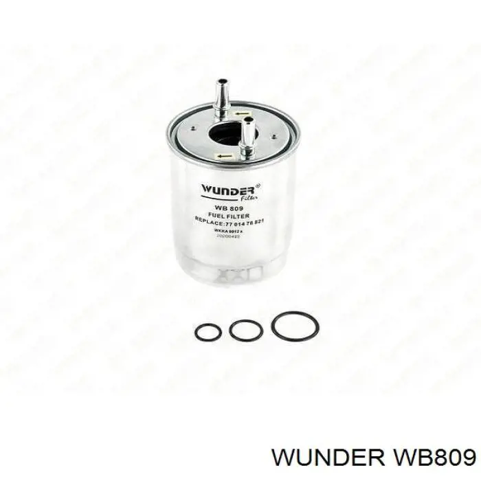 WB 809 Wunder filtro de combustível