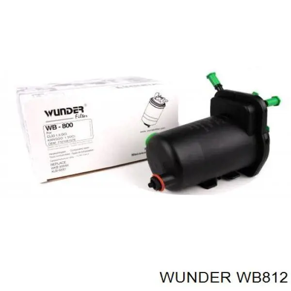 WB812 Wunder Фильтр топлива