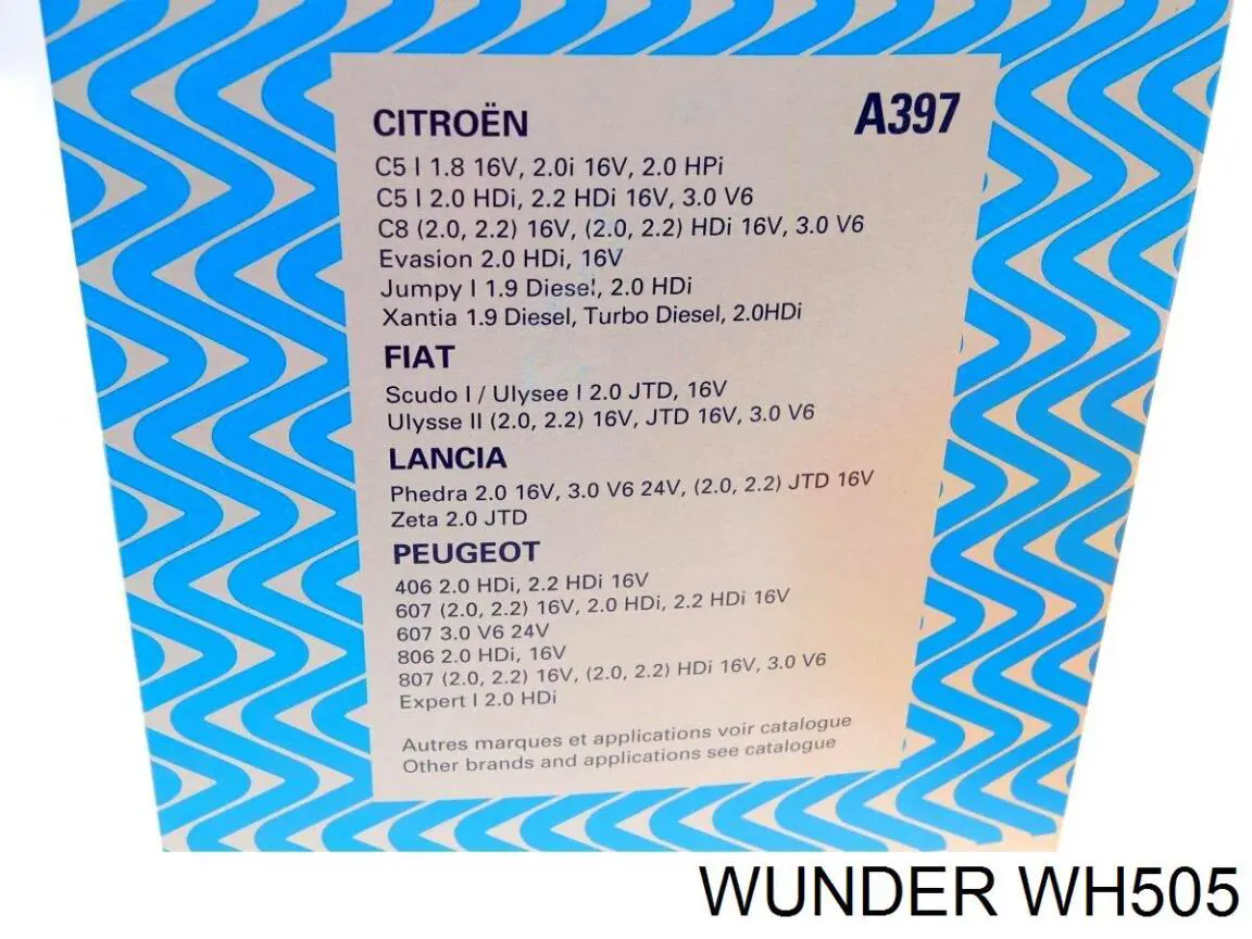 WH505 Wunder Воздушный фильтр двигателя