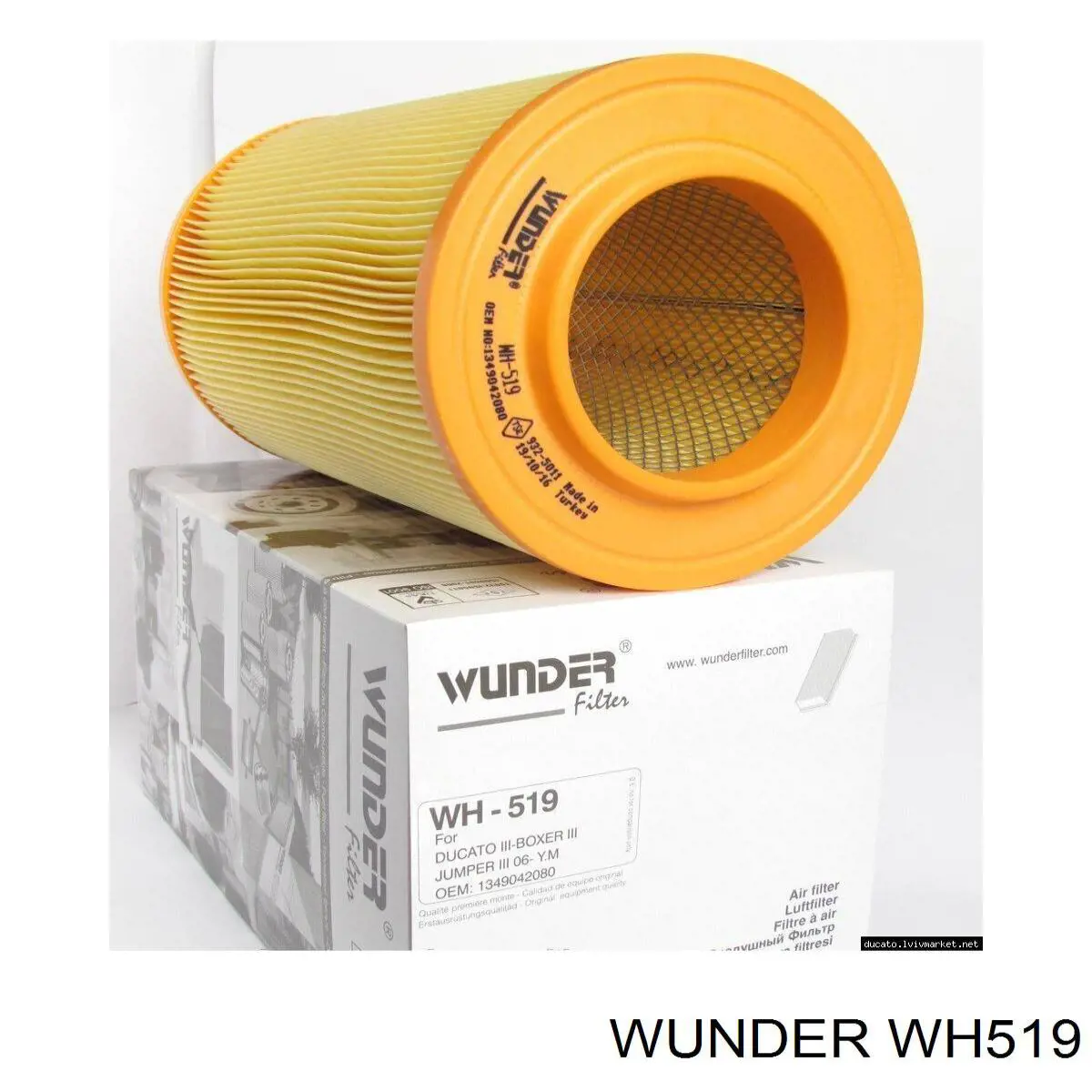 WH 519 Wunder filtro de ar