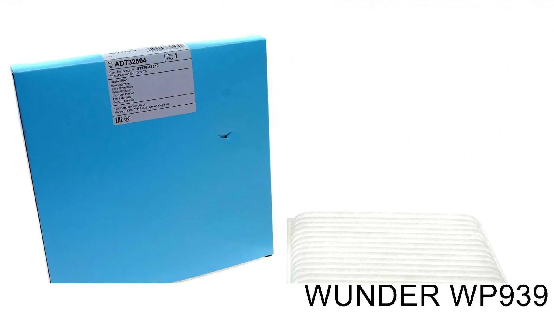 WP939 Wunder Внутрисалонный фильтр