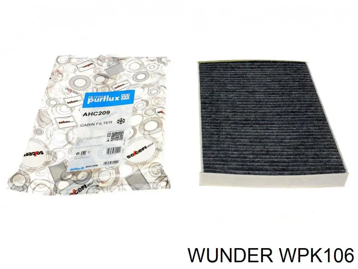 Фильтр салона WPK106 Wunder