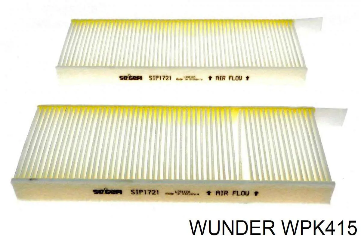 WPK 415 Wunder filtro de salão